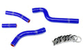 HPS Blue Reinforced Silicone Radiator Hose Kit Coolant Yamaha 07-09 YZ250F