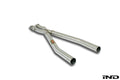 Supersprint BMW E39 M5 Stainless Center X-Pipe - Non-Resonated