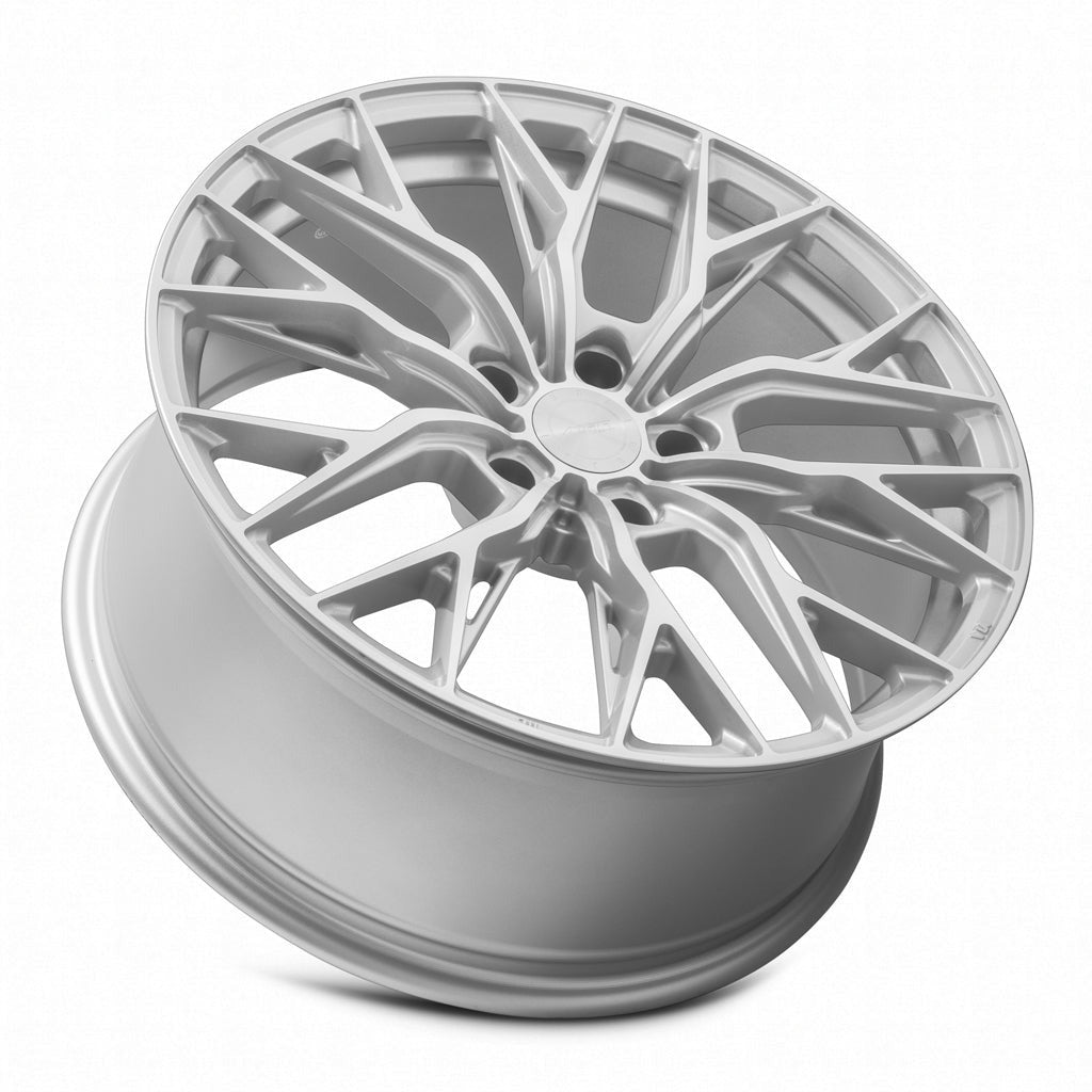 MRR GF5 21" 5x114.3 Silver Machined Face