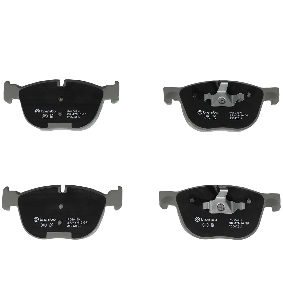 BMW E70 X5 Front Ceramic Brake Pad Set By Brembo 34116852253