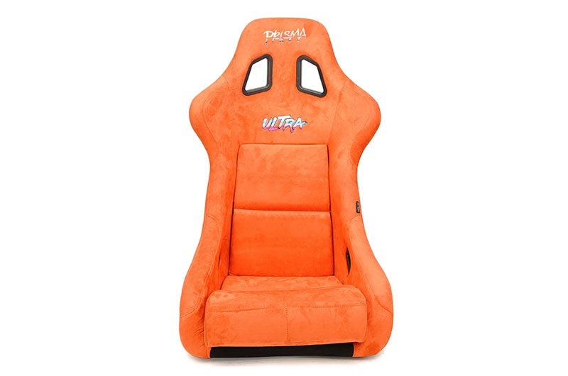NRG Innovations FRP Ultra Edition Bucket Seat - Orange - Universal