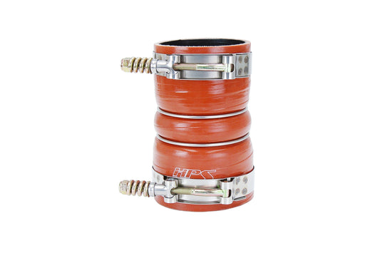 HPS Silicone Intercooler Boot Hose with Clamps, Orange, 57-2226, replace OEM part # 6C34-6C640-BA, 6C3Z-6C640-B, 8C3Z-6W651-A, 6C3Z-6C640-B, 3C34-6C640-CA