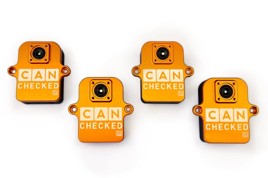 CANchecked TMB04 Tire Temperature Monitoring Set - Bluetooth and Charging Box