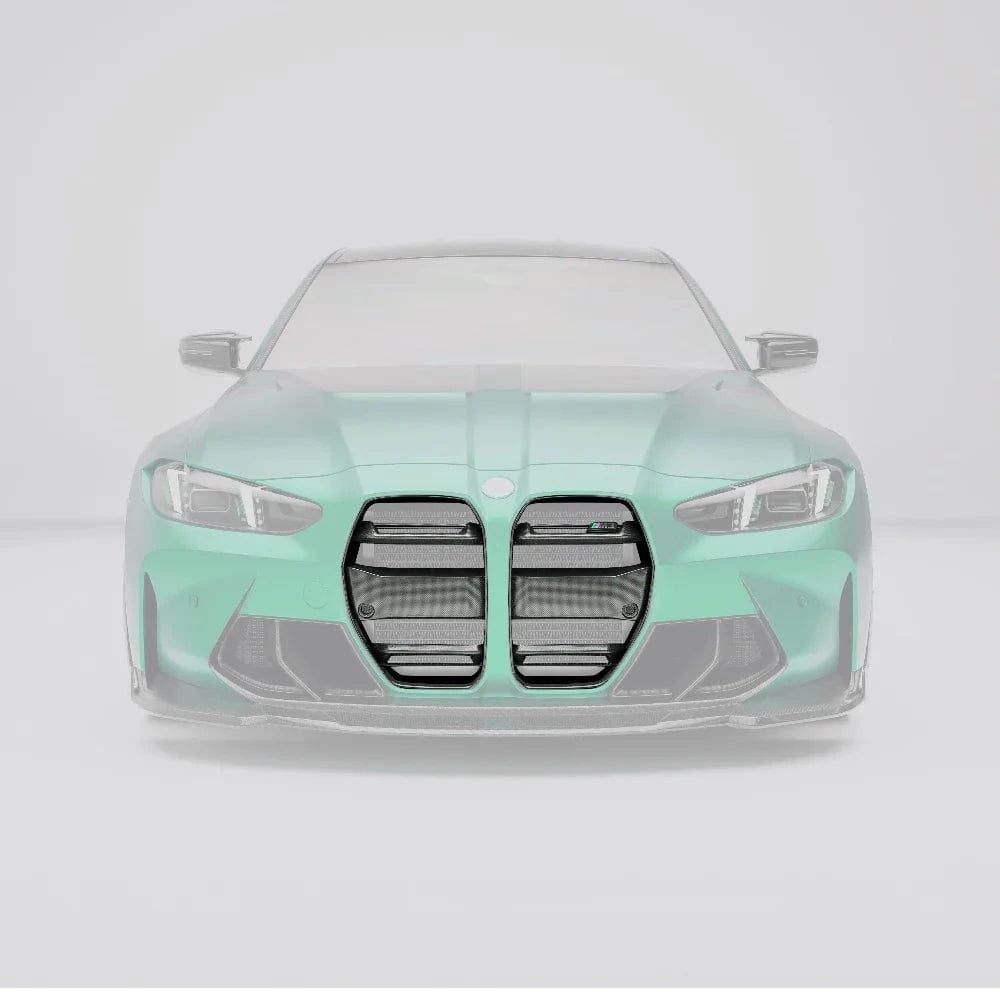 Revozport Carbon Fiber Front Grill for BMW G80 G81 M3 G82 G83 M4 2021-2024