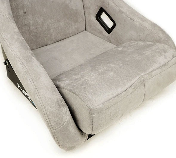 NRG Innovations FRP Ultra Edition Bucket Seat - Grey - Universal