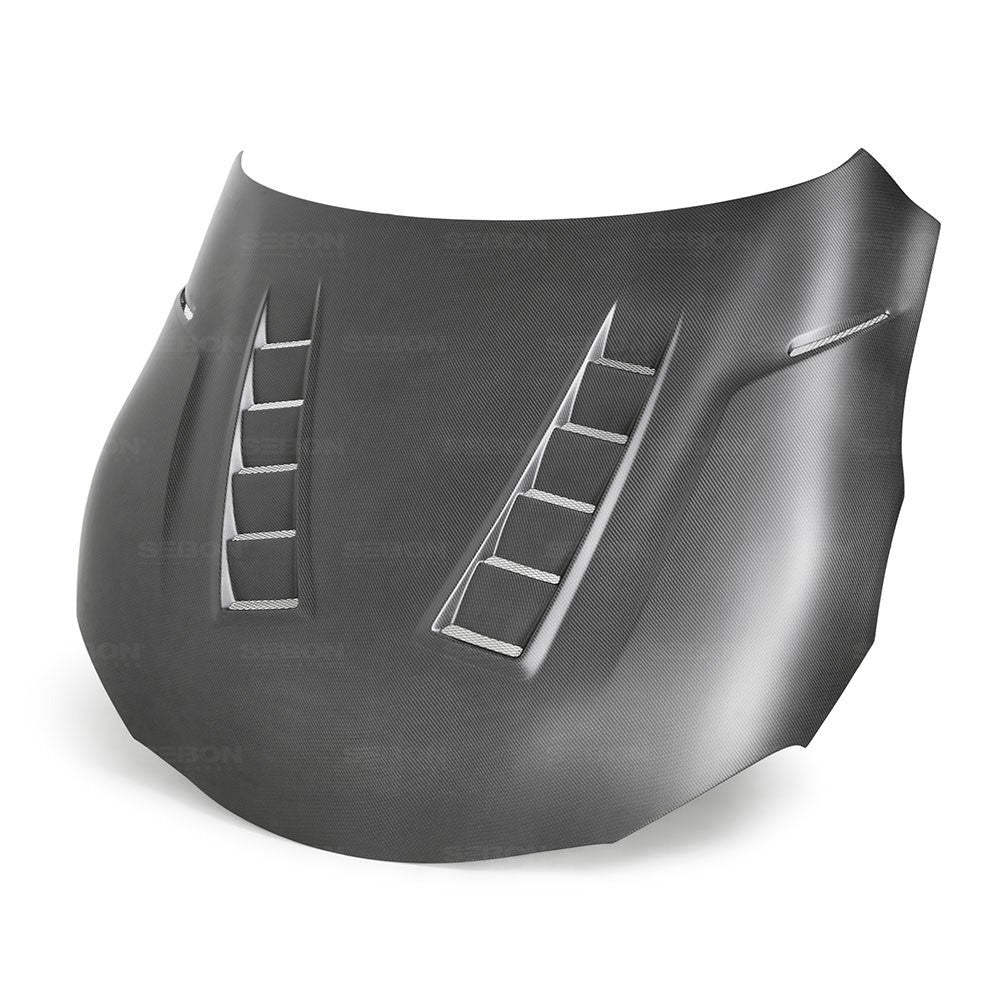 Seibon TS-STYLE DRY CARBON HOOD - 2020+ Toyota Supra