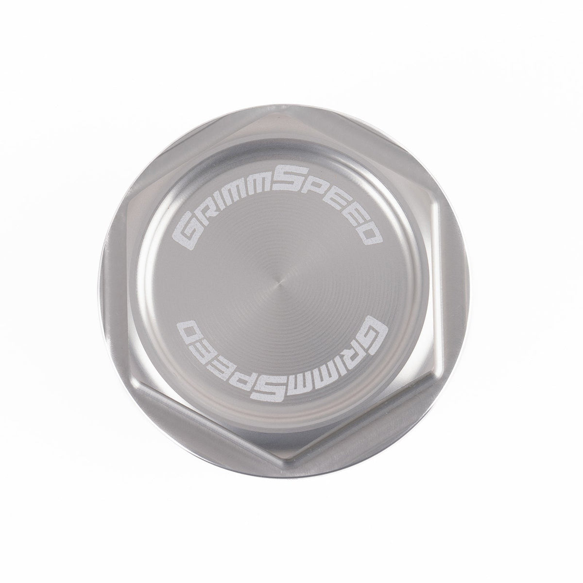 GrimmSpeed V2 Bolt Oil Cap - Silver - Subaru Universal