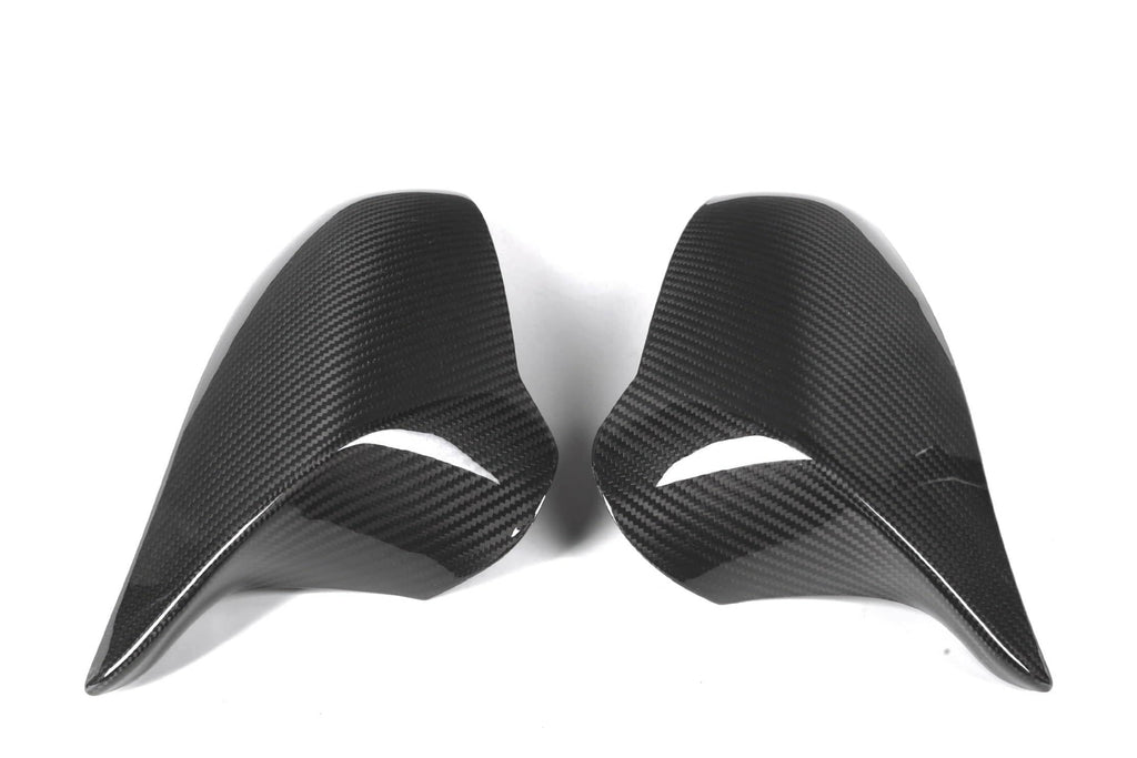M2/M3/M4 F8x OEM Style Dry Carbon Fiber Mirror Cover LHD Replacements