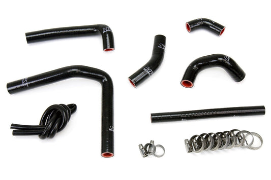 HPS Black Reinforced Silicone Radiator Hose Kit Coolant Honda 02-07 CR250R 2 Stroke