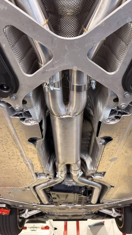 MAD BMW G90/G99 M5 - 5" Single Midpipe - MAD-137