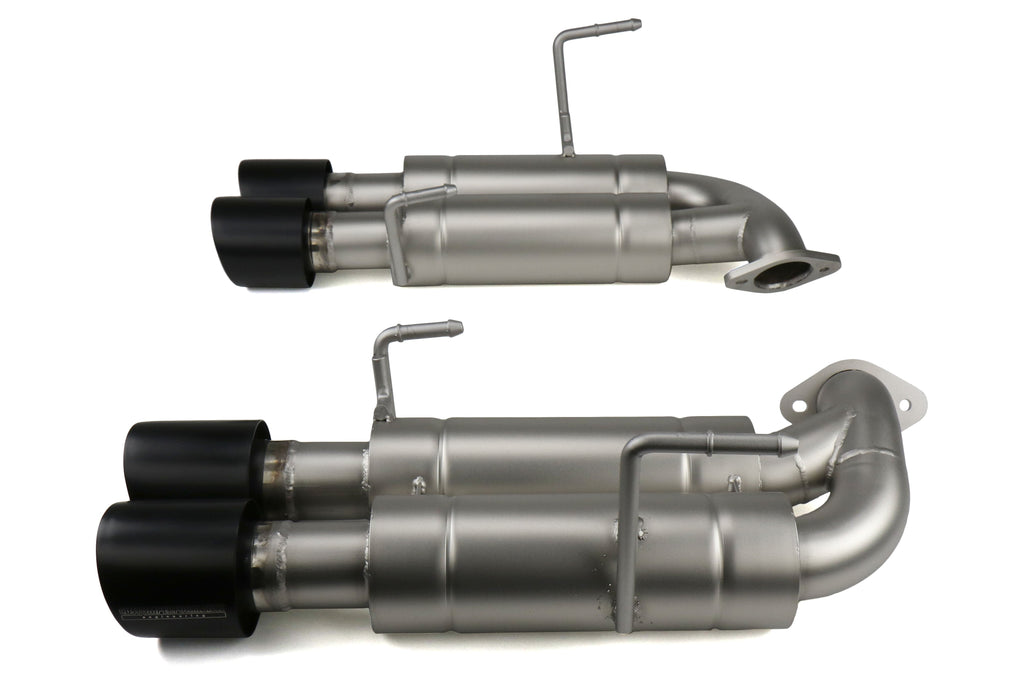 CP-E Austenite Axle Back Dual Mufflers - 2015-2021 Subaru WRX / STI