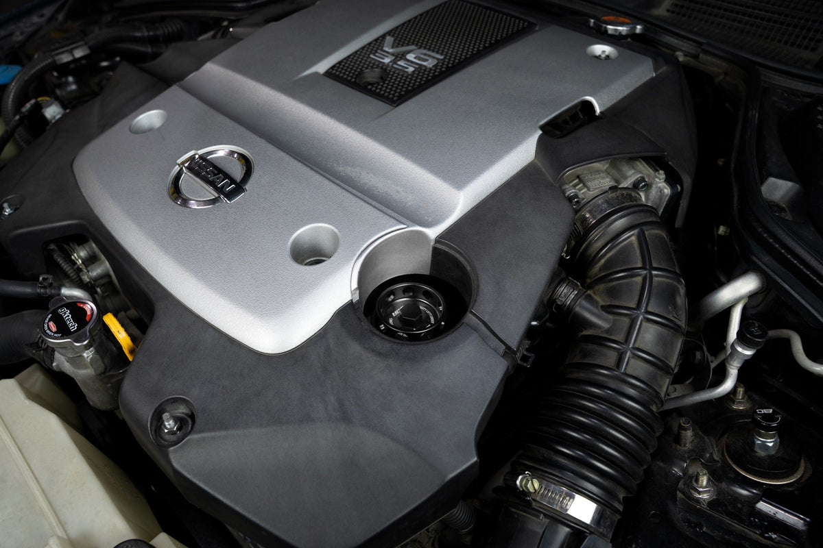 HPS Performance Billet Aluminum Oil Filler Cap for INFINITI Engine