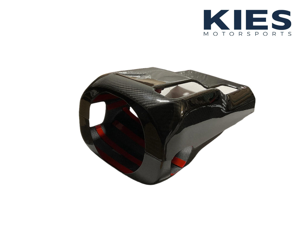 Kies Carbon BMW G80/81/82/83 Dry Carbon Fiber Steering Column Cover