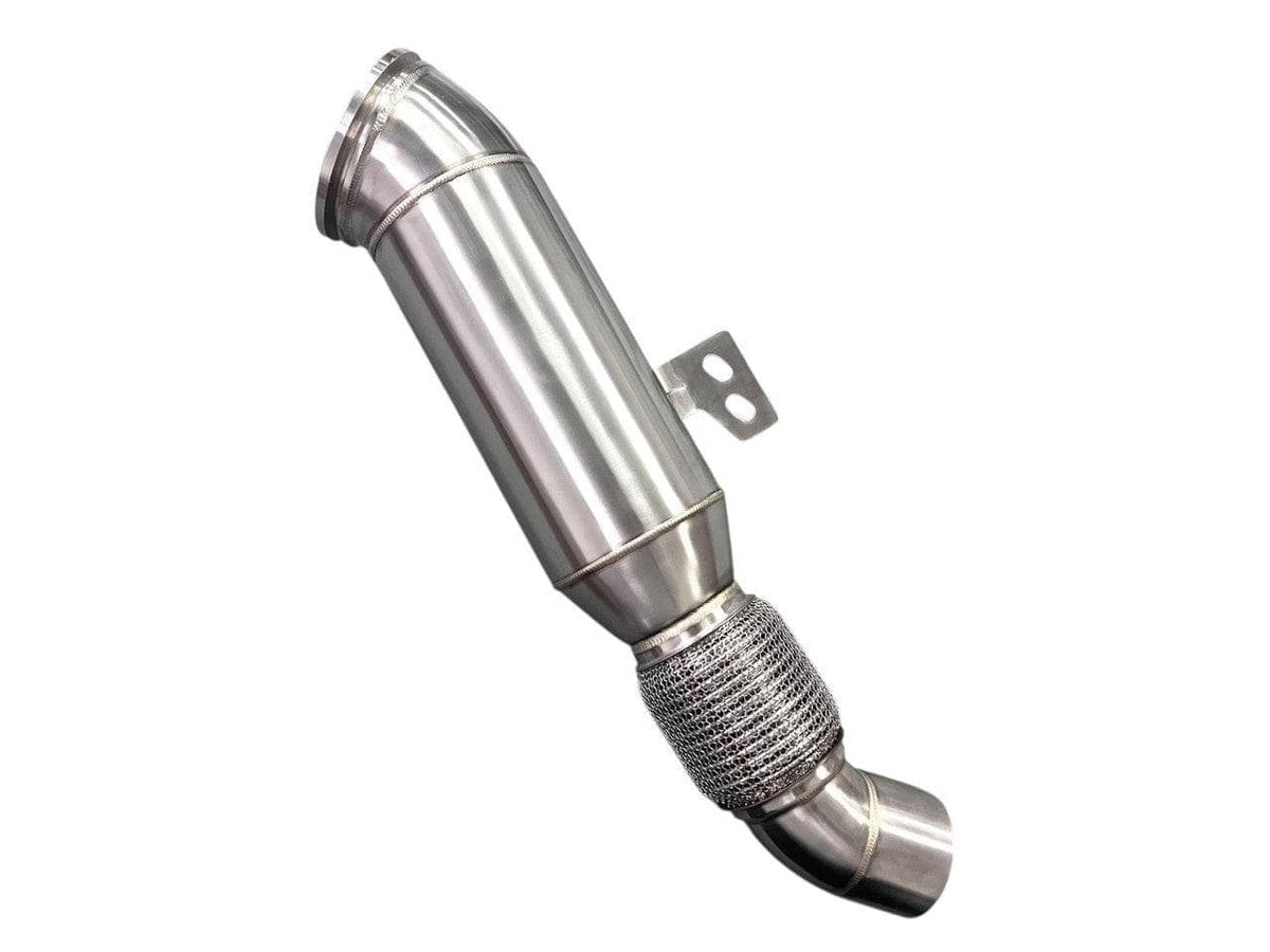 MAD BMW F & G Chassis 5" B58 Catted Downpipe M240 340 M340 440 M440 540 W/ No CEL Guarantee & Bracket