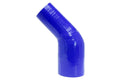 HPS 3" - 3-1/8" Silicone 45 Degree Elbow Reducer Coupler Hose, High Temp 4-ply Reinforced, 76mm - 80mm ID