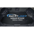 SMARTLINER Floor Liners for 2017-2024 Nissan Rogue Sport - Factory Cargo Tray in Highest Position (No S Models)