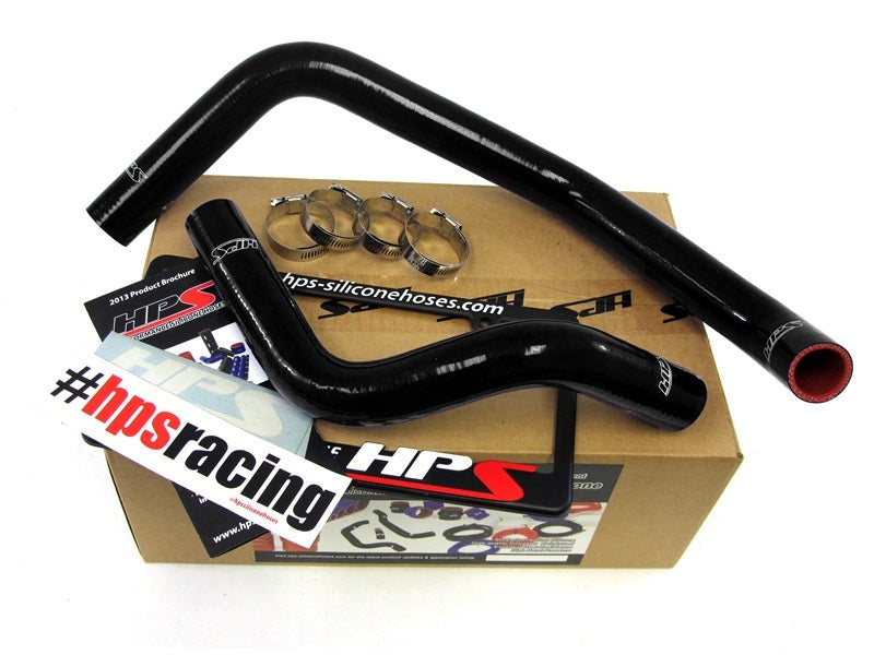 HPS Reinforced Black Silicone Radiator Hose Kit Coolant Toyota 07-15 Tundra 4.0 V6