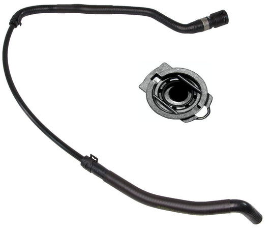 BMW 135i Engine Coolant Vent Hose OEM 17127565094