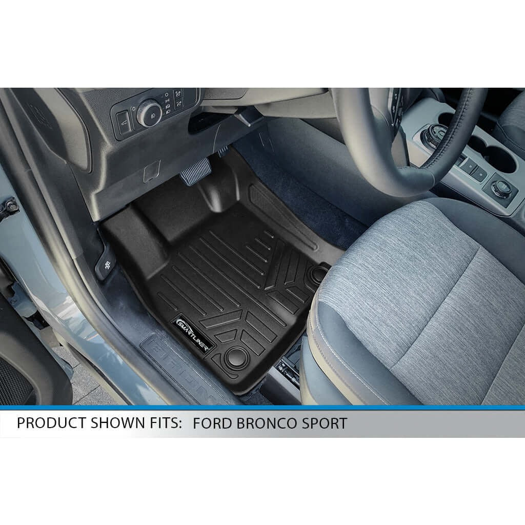 SMARTLINER Floor Liners for 2021-2026 Ford Bronco Sport