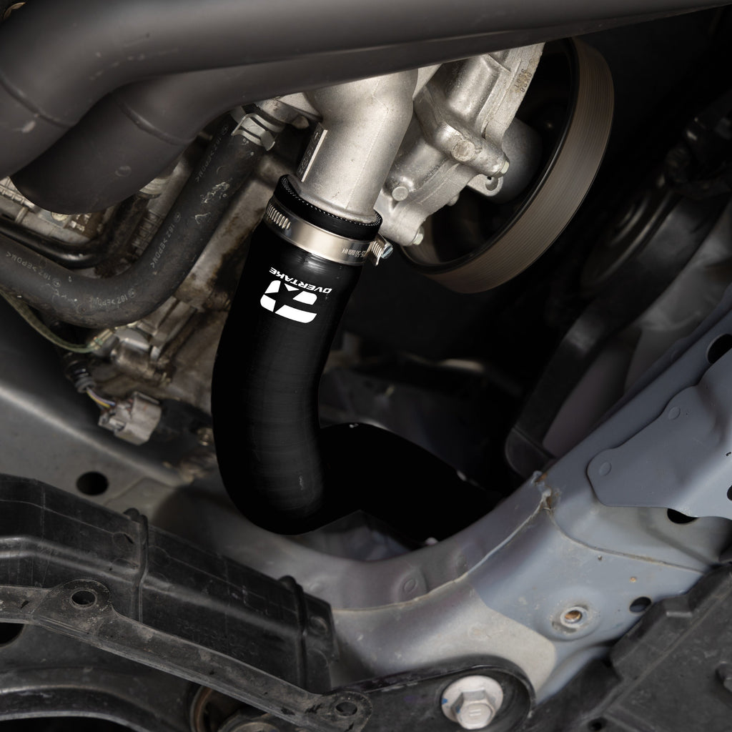 Overtake Radiator Hose Kit (Black) - 2013-2025 Scion FR-S / Subaru BRZ / Toyota 86