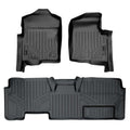 Smart TrimTM Floor Liners For 2011-2014 Ford F-150 SuperCab Non Flow Center Console