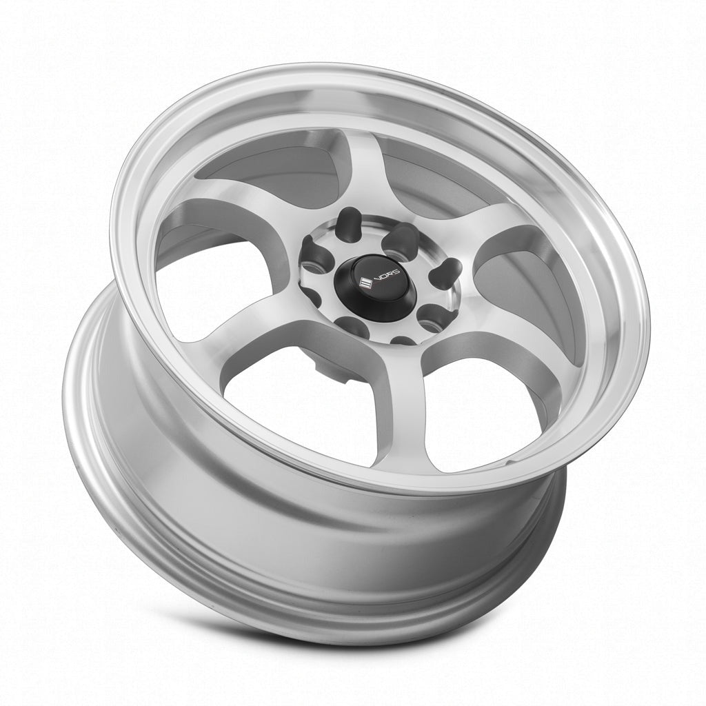 VORS LT61 15" 4x108 Silver Machined Face