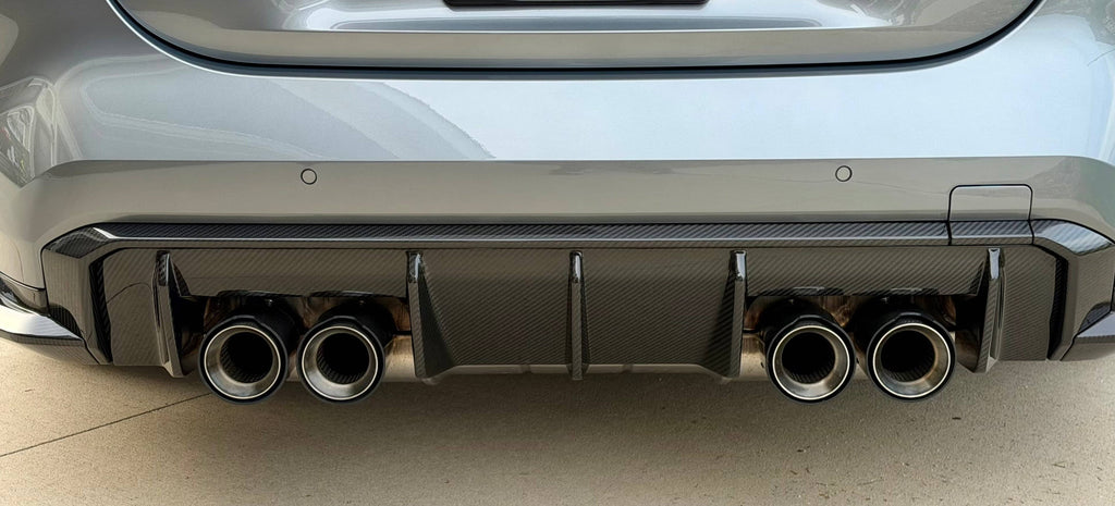 G8X Carbon Fiber Upper Diffuser Trim