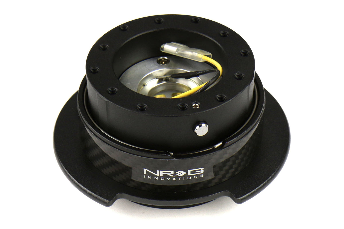 NRG Quick Release 2.5 Black / Carbon Fiber - Universal