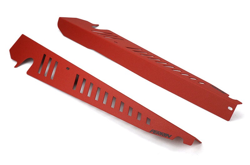 PERRIN Performance Engine Shroud (Red) - 2015-2021 Subaru WRX / STI