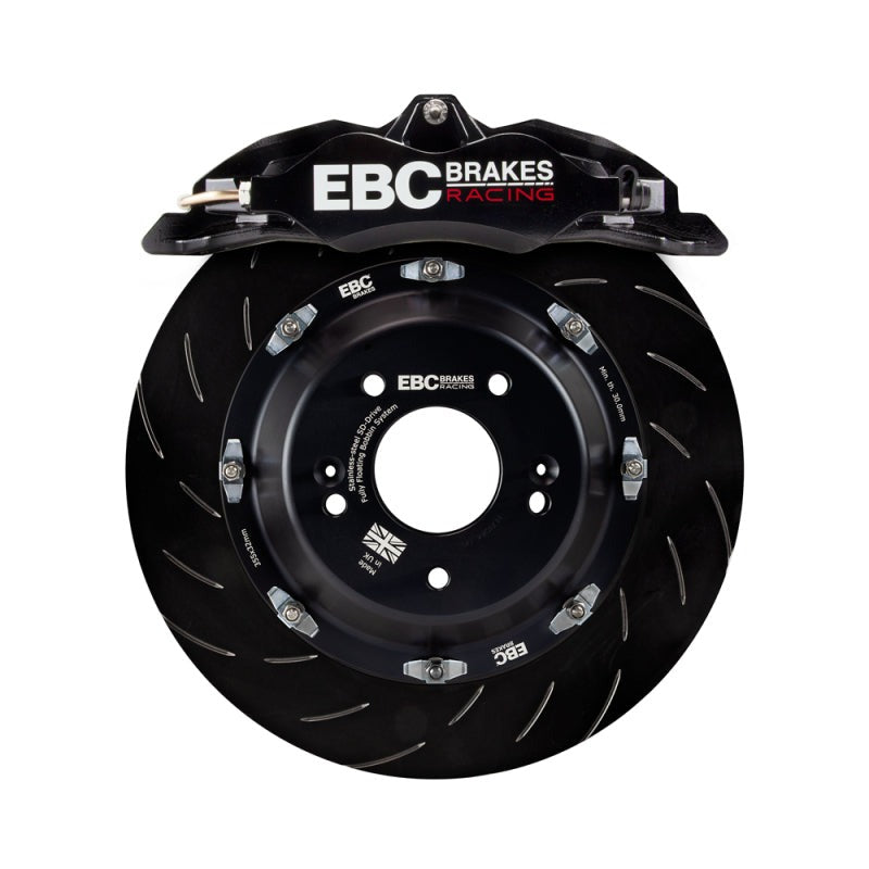 EBC Racing Apollo-4 Front Big Brake Kit, Black - 2013-2020 & 2022-2026 Subaru BRZ / Toyota GR86/FRS/GT86