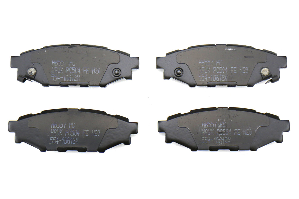 Hawk Performance Ceramic Rear Brake Pads - Subarus (inc. 15-21 WRX/ 13-20 BRZ/ 09-17 Forester/ 08-16 Impreza/ 05-14 Legacy/ 06-14 Outback/ 13-15 Crosstrek XV)