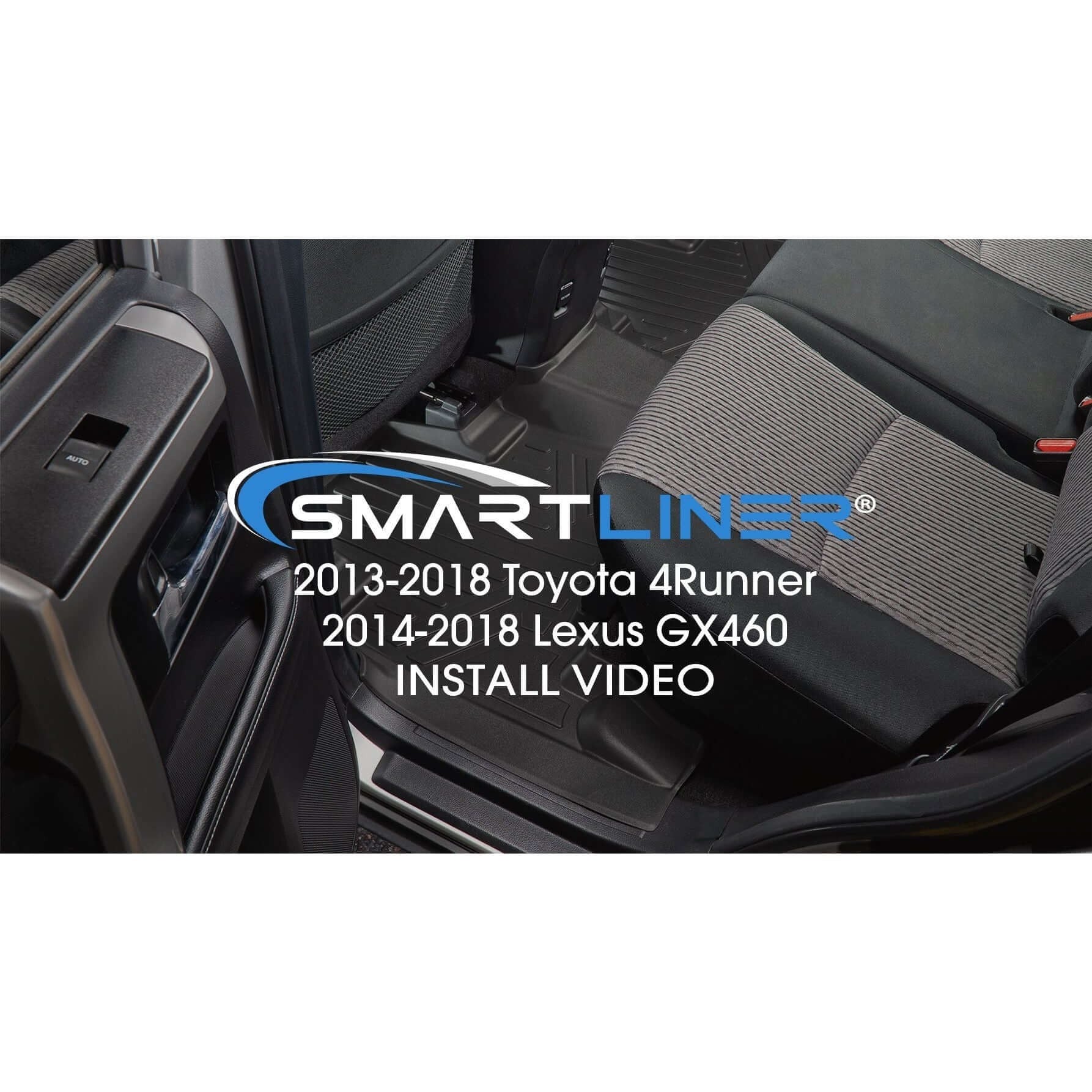 SMARTLINER Custom Fit Floor Liners For 2013-2026 Toyota 4Runner / 2014-2023 Lexus GX460