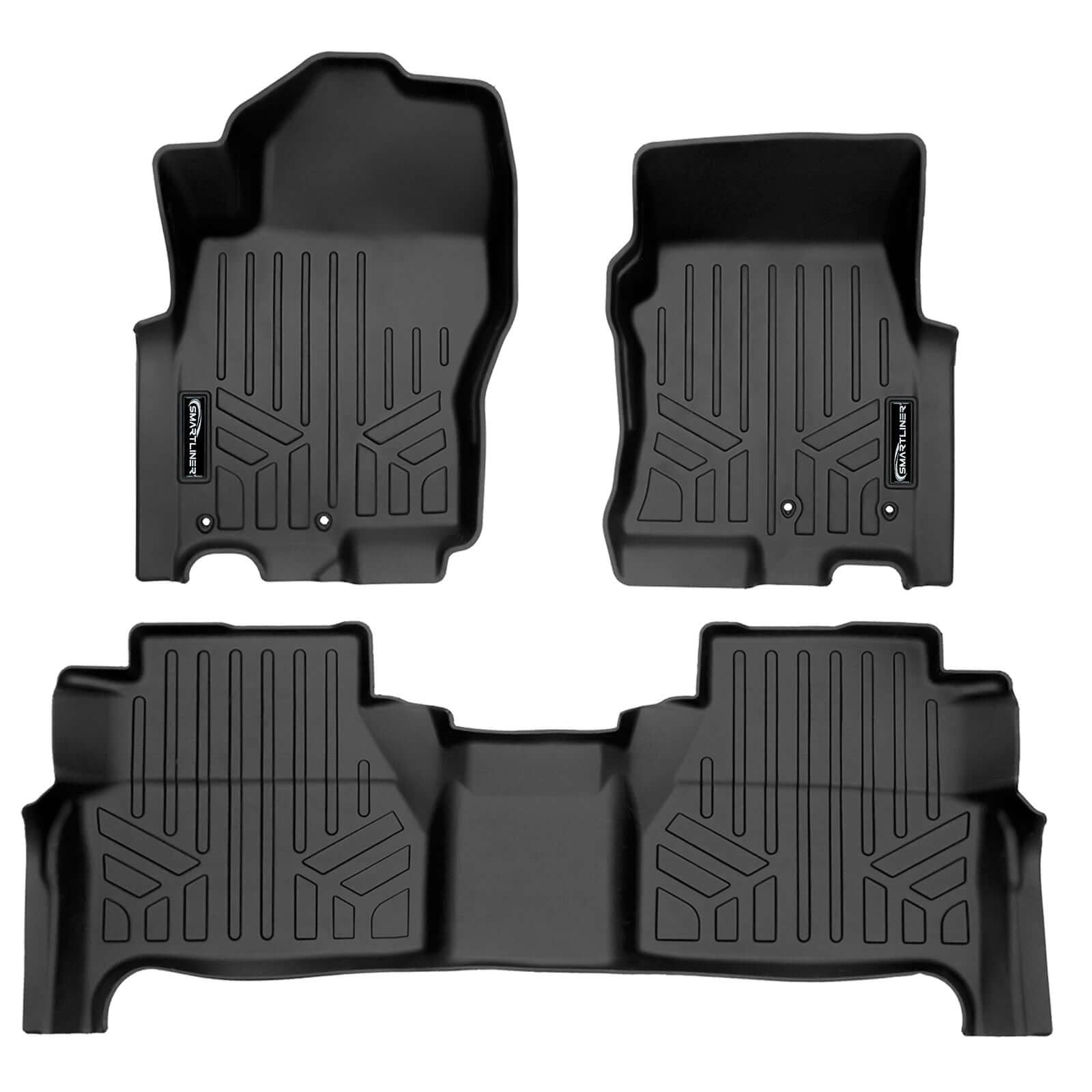 SMARTLINER Floor Liners for 2022-2026 Nissan Frontier Crew Cab