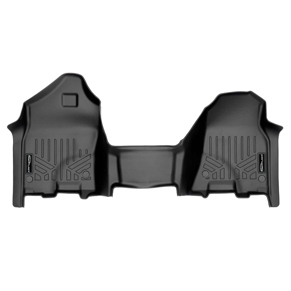 SMARTLINER Custom Fit Floor Liners For 19-21 Ram 1500 Quad Cab Vinyl Floor with 1st Row Bench Seat