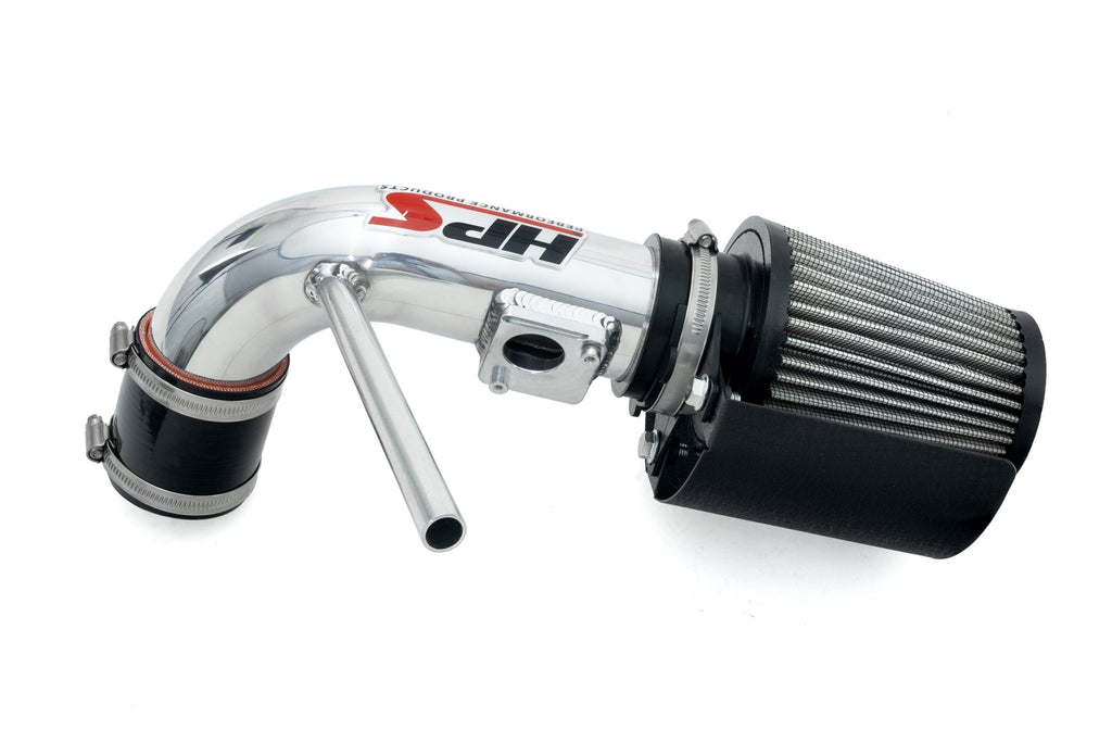 HPS Performance Air Intake Kit with Heat Shield, 2012-2017 Toyota Prius V 1.8L, Polished, 827-784P