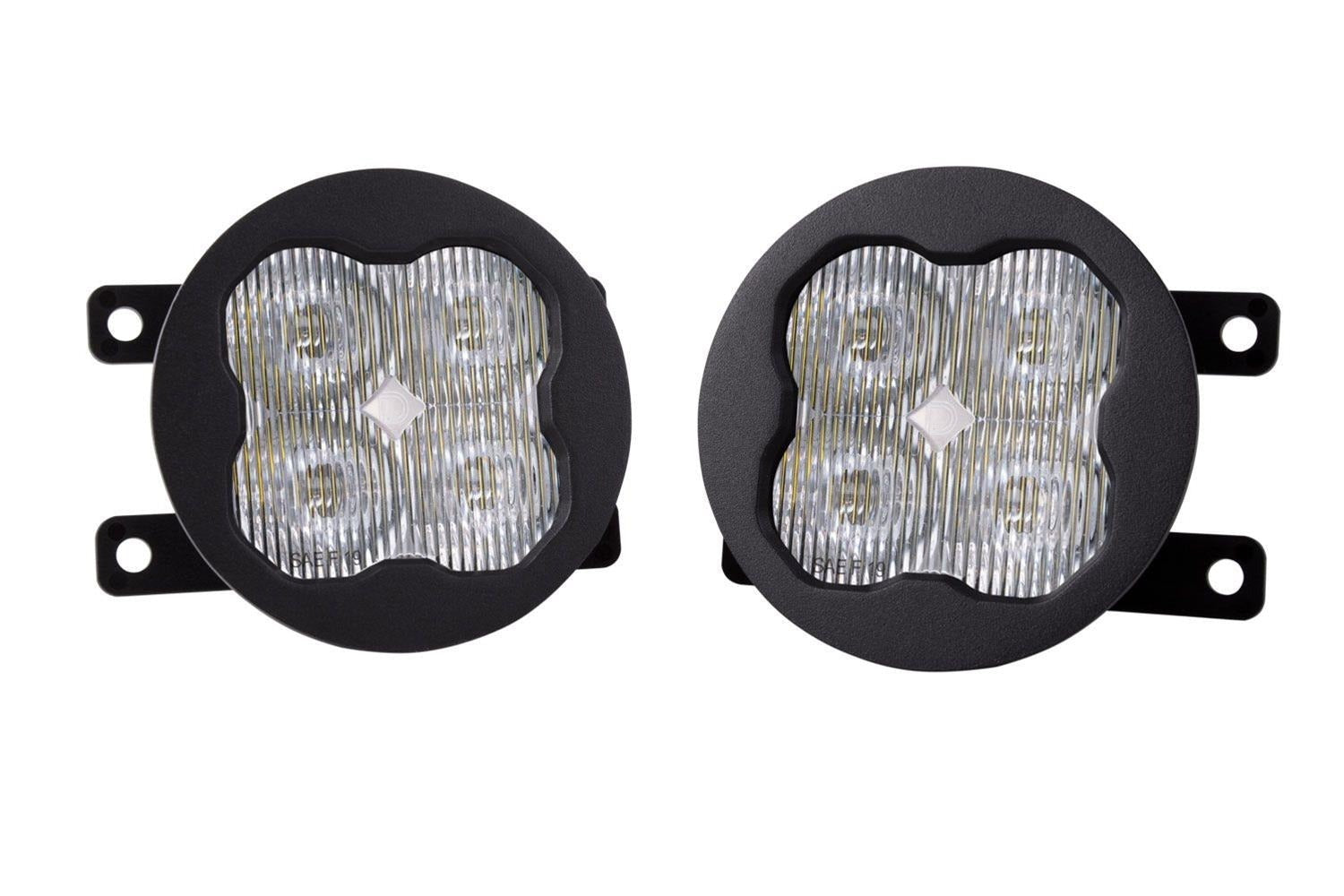 Diode Dynamics SS3 Max Type A Kit ABL SAE Fog Lights (White) - 2015-2021 Subaru WRX / 2015-2017 Subaru WRX STi / 2013-2017 Subaru BRZ / 2013-2016 Scion FR-S / 2013-2015 Honda Civic Si Sedan / 2016-2025 Honda Civic