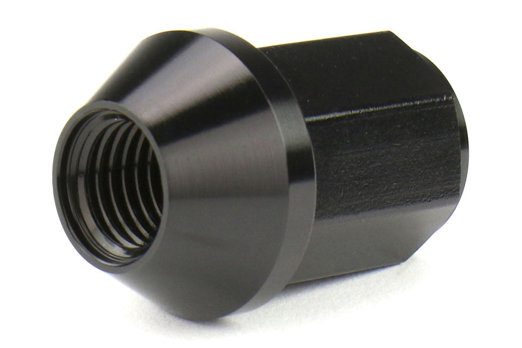 Project Kics Leggdura Racing Lug Nuts Black M12X1.25 - Universal