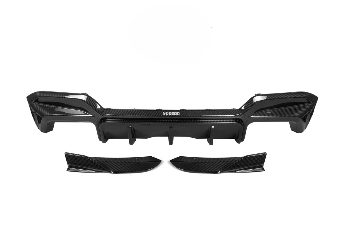 F97 X3M LCI SQ Style Dry Carbon Diffuser