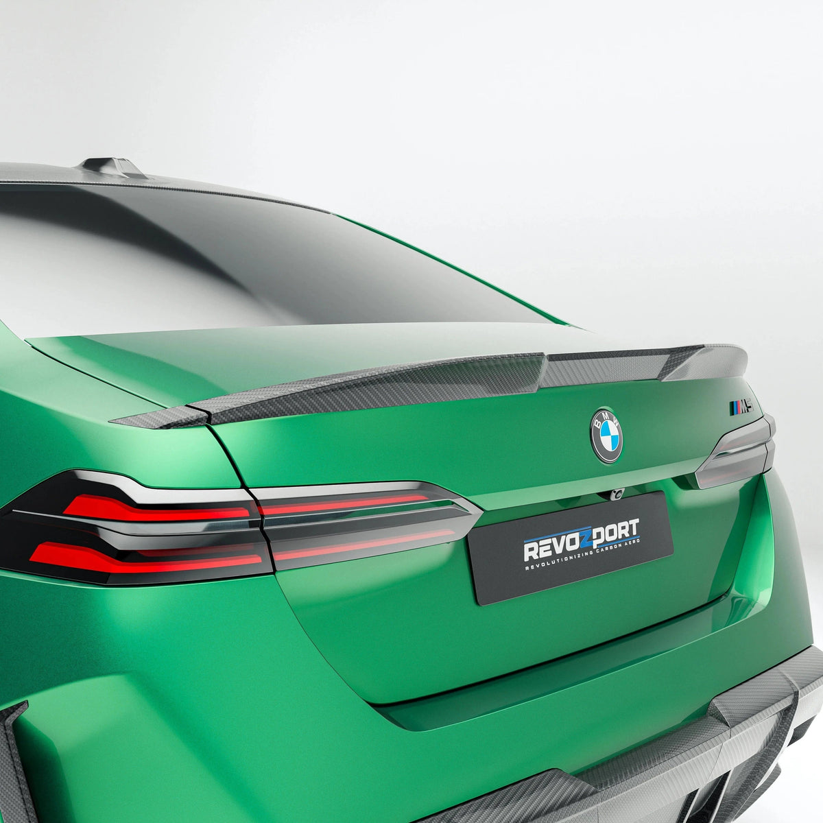 Revozport Carbon Fiber Rear Spoiler for BMW G90 M5 2025+