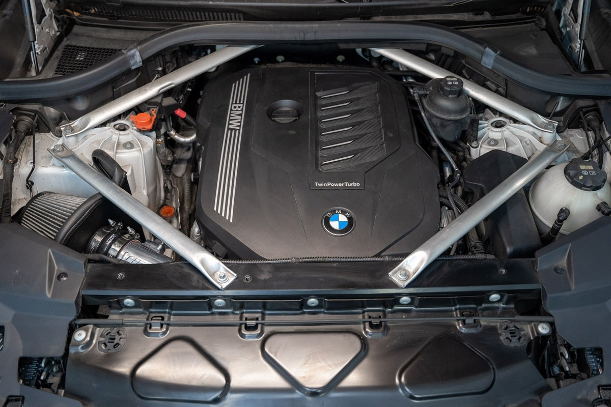 HPS Performance Air Intake Kit 2019-2022 BMW X7 3.0L Turbo B58 G07, Includes Heat Shield, 827-702