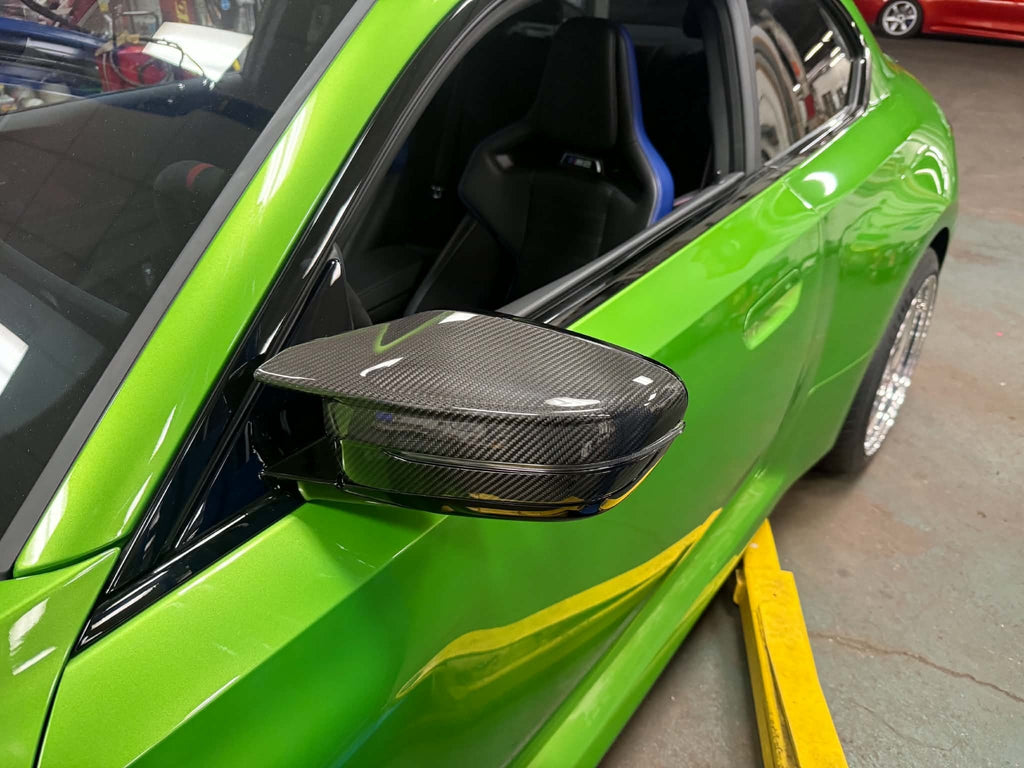G8X Dry Carbon Fiber Mirror Caps