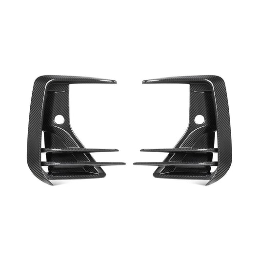 iX3 G08 BEV SQ Style Dry Carbon Fiber Front Vent Trim