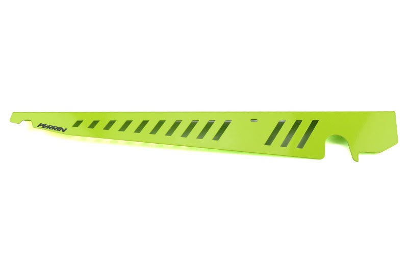 PERRIN Performance Fender Shroud (Neon Yellow) - 2015-2021 Subaru WRX / STI