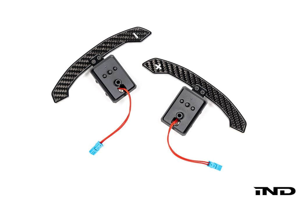 JQ Werks / MadTrace BMW G-Chassis Clubsport Magnetic Shift Paddle Set - Carbon V3
