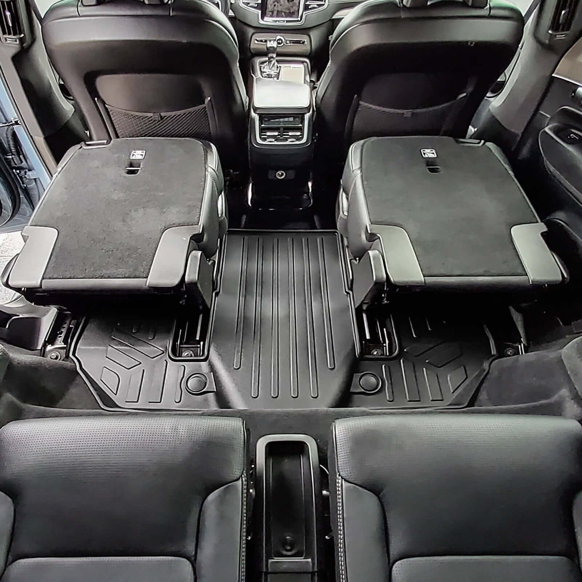 SMARTLINER Floor Liners for 2020-2026 Volvo XC90 (7 Passenger Models. No Plug-in Hybrid Models)