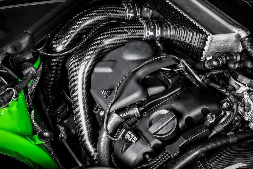 Eventuri BMW F8X M2C M3 M4 S55 Black Carbon Charge Pipe Set - Matte