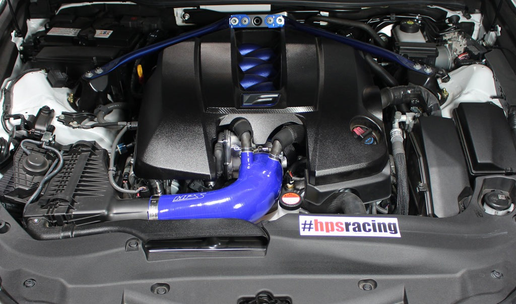 HPS Silicone Air Intake Kit Post MAF Hose Lexus 2015-2022 RC F V8 5.0L, 57-1499
