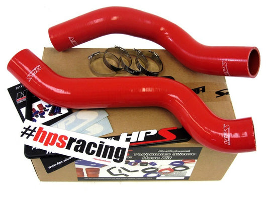 HPS Reinforced Red Silicone Radiator Hose Kit Coolant Dodge 07-10 Viper SRT-10 8.4L V10