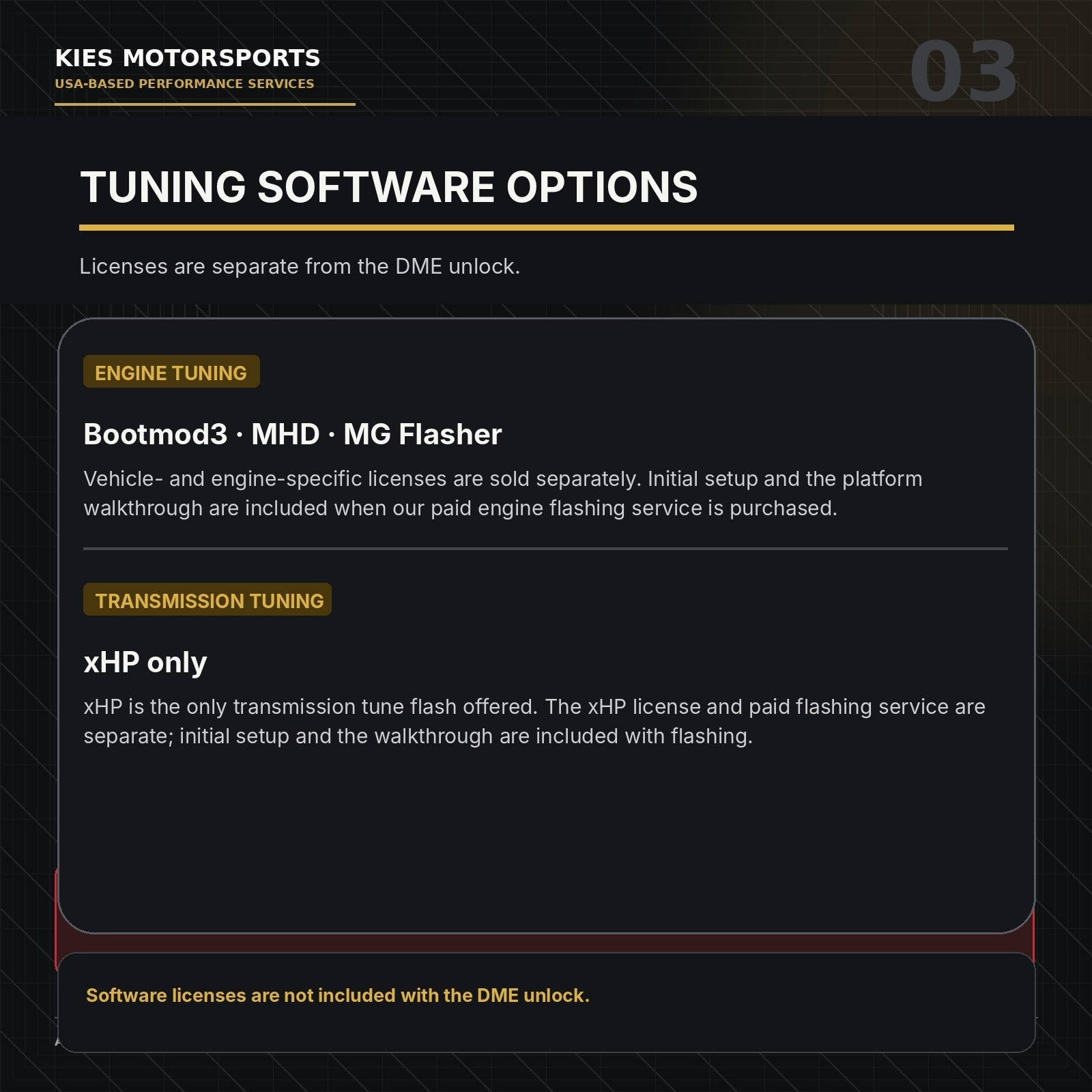 USA DME Unlock Service JUNE 2020+ and Newer (B46, B48, B58, S58, N63, & S63)
