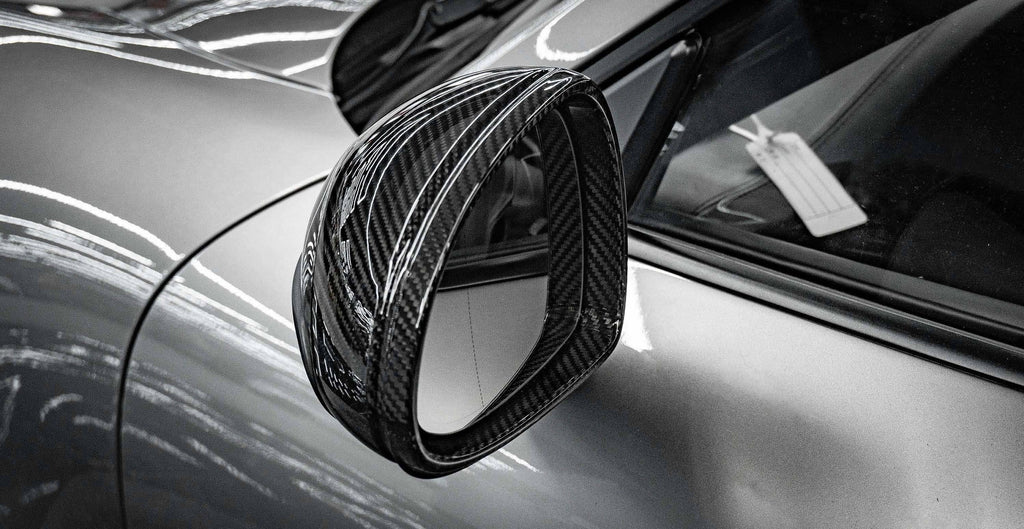911 991 OEM Style Dry Carbon Fiber Mirror Cap